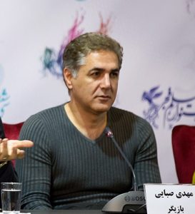 پیرهن جذب مهدی صبایی در جشنواره فیلم فجر
