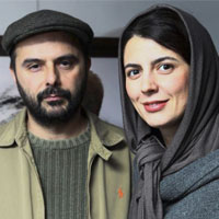 لیلا حاتمی در کنار همسرش علی مصفا