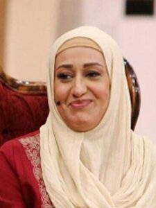 فاطمه هاشمی بازیگر 51 ساله در برنامه دورهمی