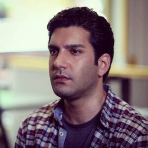 ارسطو خوش رزم از بازیگران سریال خانه امن در نقش محسن