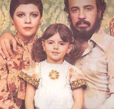 لیلا حاتمی و پدر و مادرش