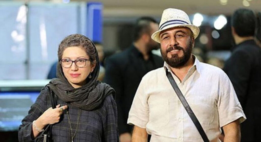 همسر رضا عطاران در کنار همسرش