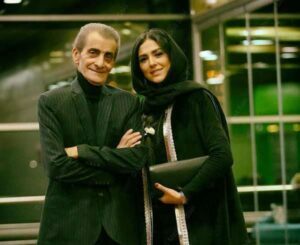 عکس هدی زین العابدین و پدرش