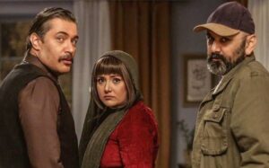 حبیب رضایی ، باران کوثری و پارسا پیروزفر در فیلم بی حسی موضعی