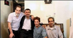 عیادت احمدی نژاد از ابوالفضل پورعرب