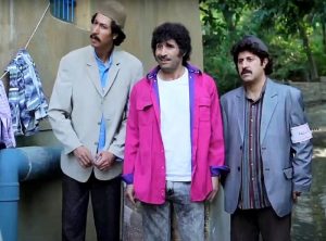 هومن حاجی عبداللهی، هادی کاظمی و بهرام افشاری در سریال علی‌البدل