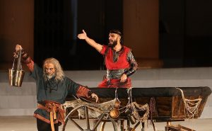 امیر جدیدی و مهران غفوریان در کنسرت نمایش سی صد