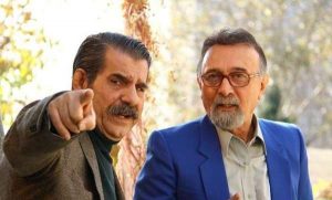 پرویز پورحسینی و عزت الله مهرآوران در سریال شاهد
