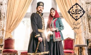 پریناز ایزدیار و بهرام رادان در سریال جیران