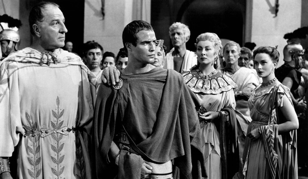 مارلون براندو در ژولیوس سزار ۱۹۵۳ Julius Caesar
