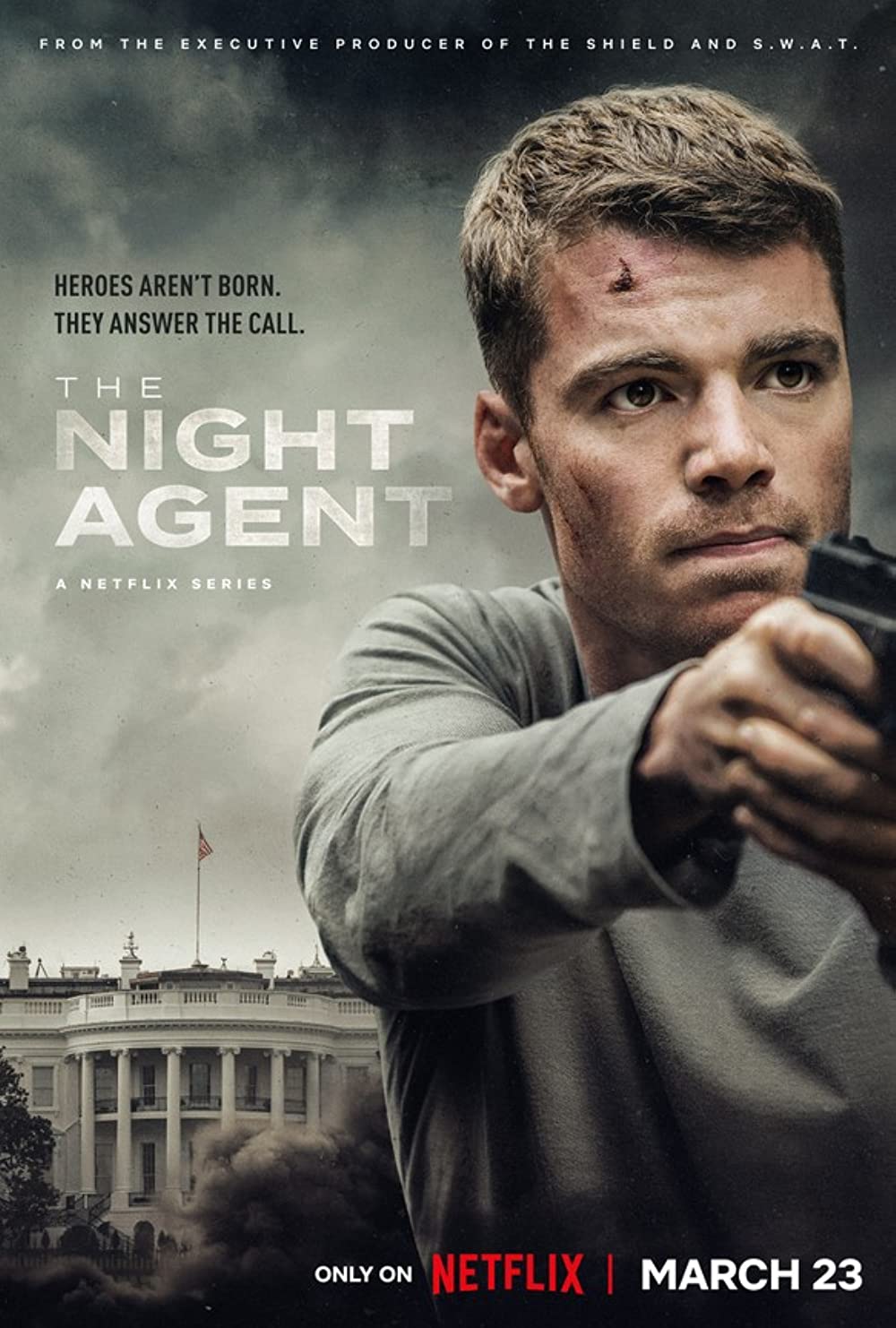 پوستر سریال مامور شب (The Night Agent 2023)