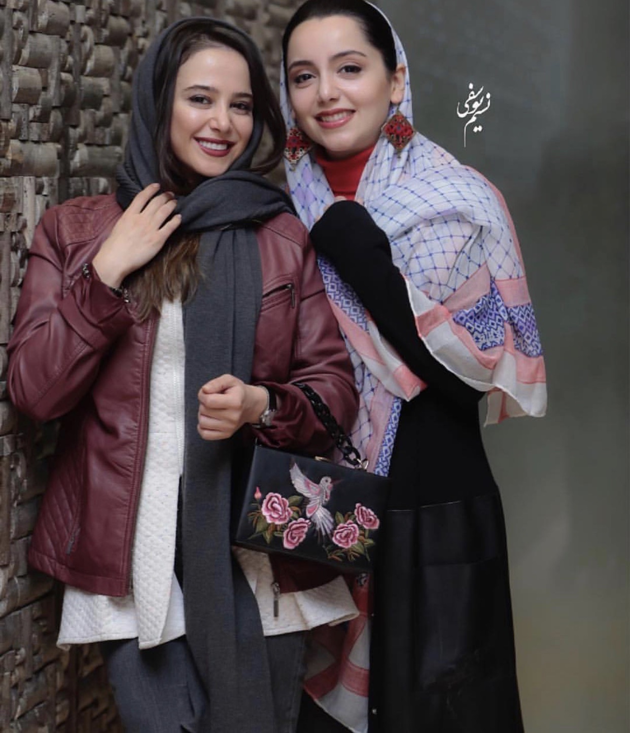 الناز حبیبی و خواهرش